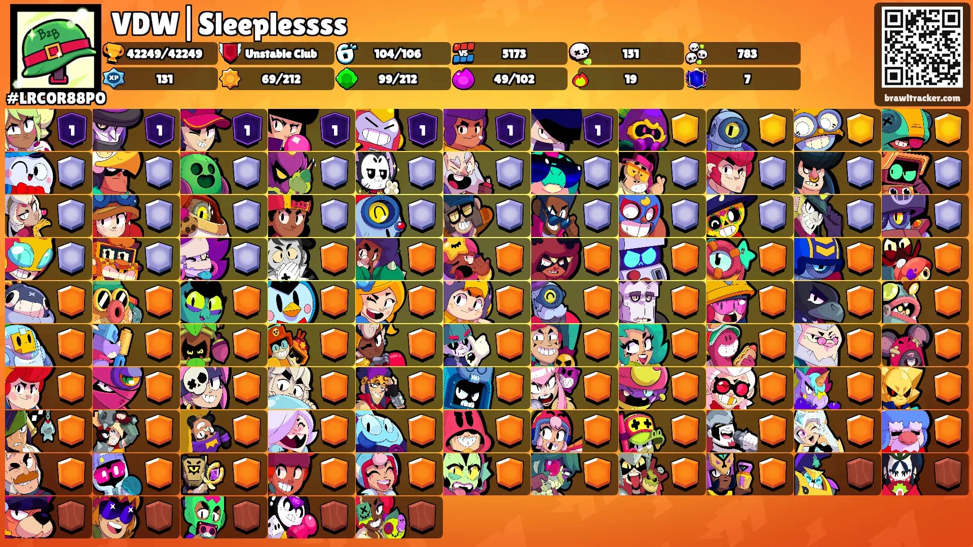 VDW|Sleeplessss's Ranks
