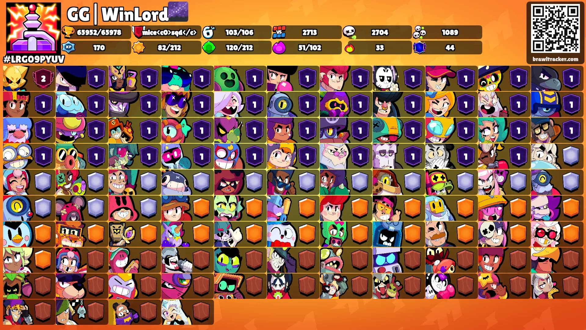 GG|WinLord🌌's Ranks