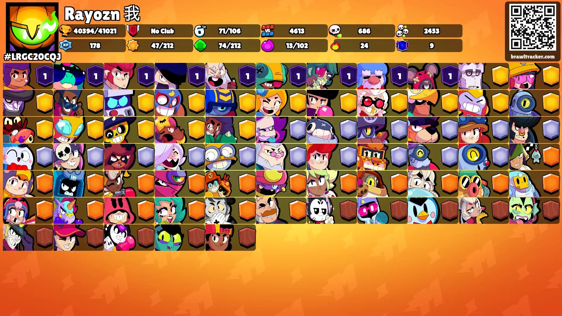 Rayozn 我's Ranks