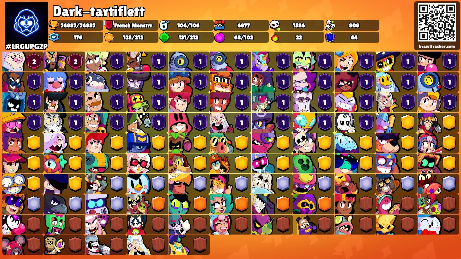 Dark-tartiflett's Ranks