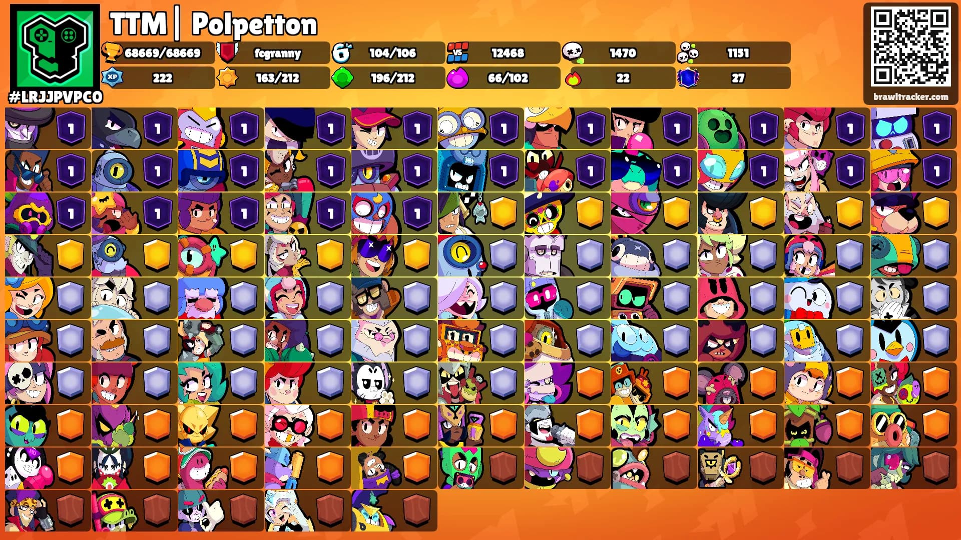 TTM| Polpetton's Ranks
