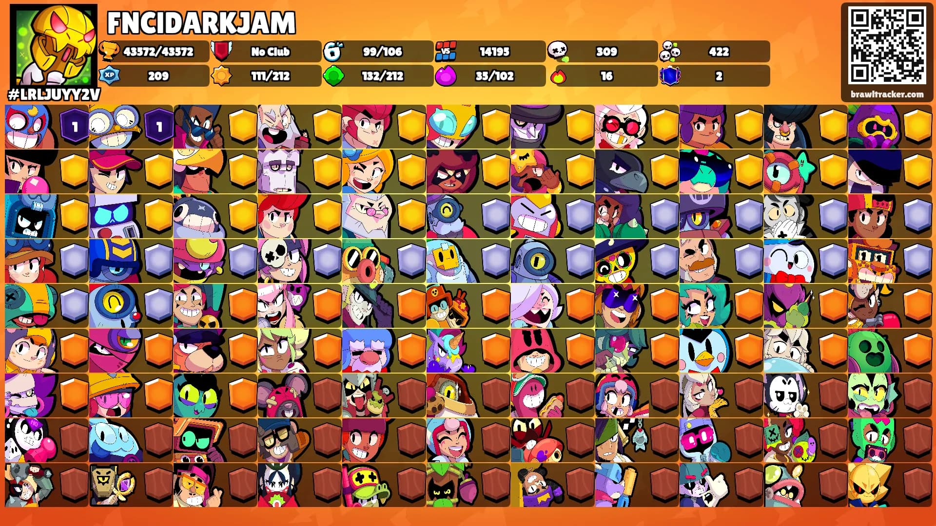 FNClDARKJAM's Ranks