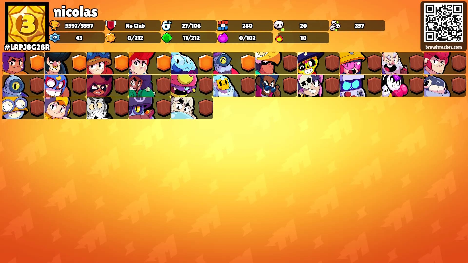 nicolas's Ranks