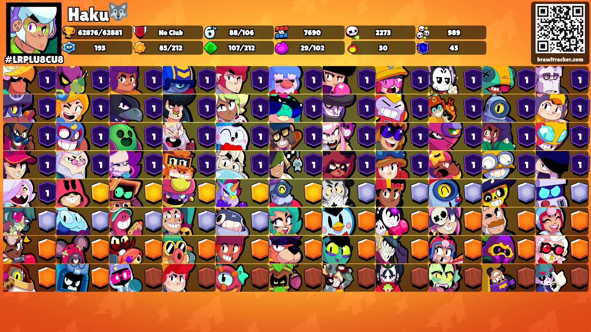 Haku🐺's Ranks