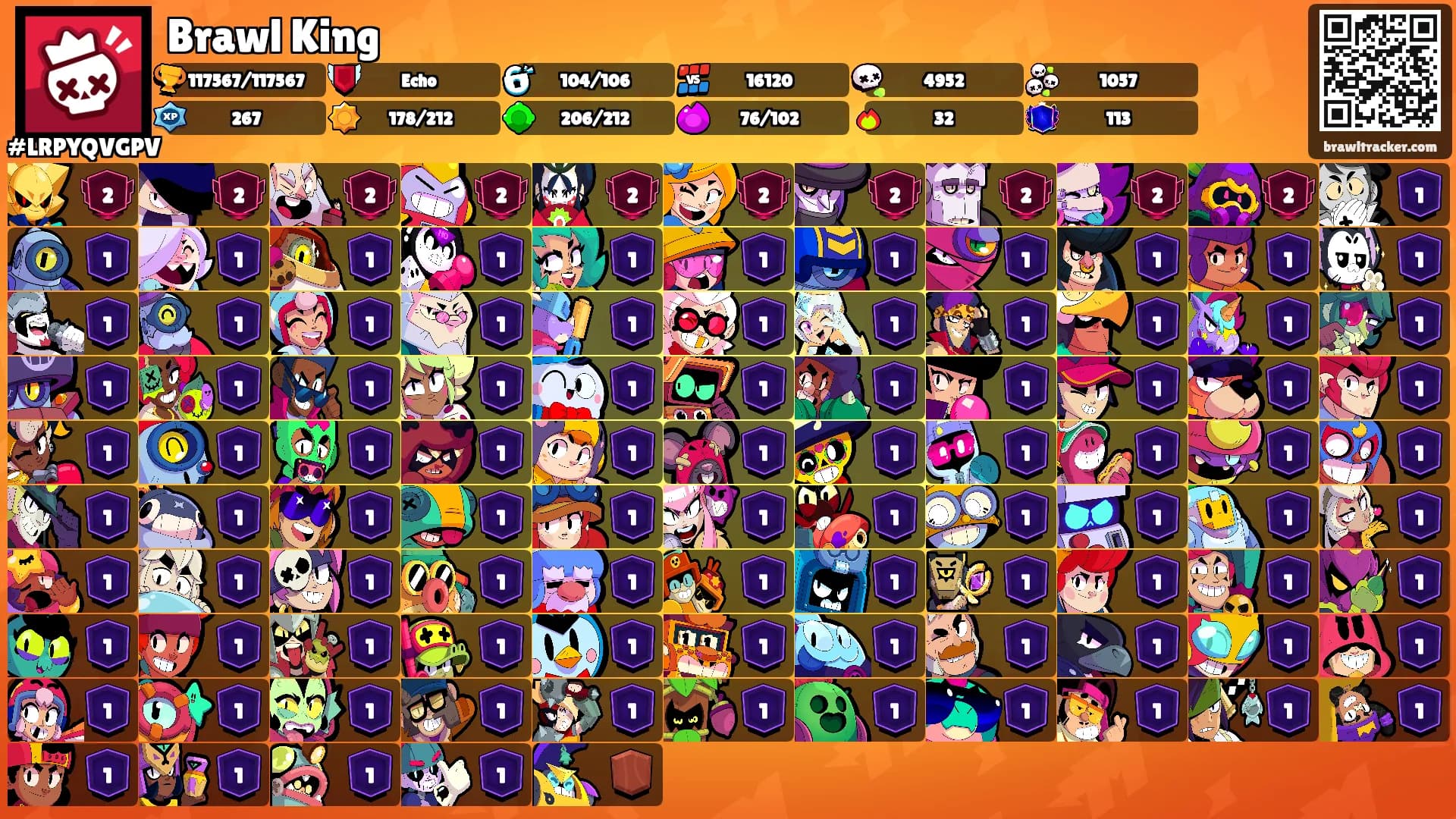 Brawl King's Ranks