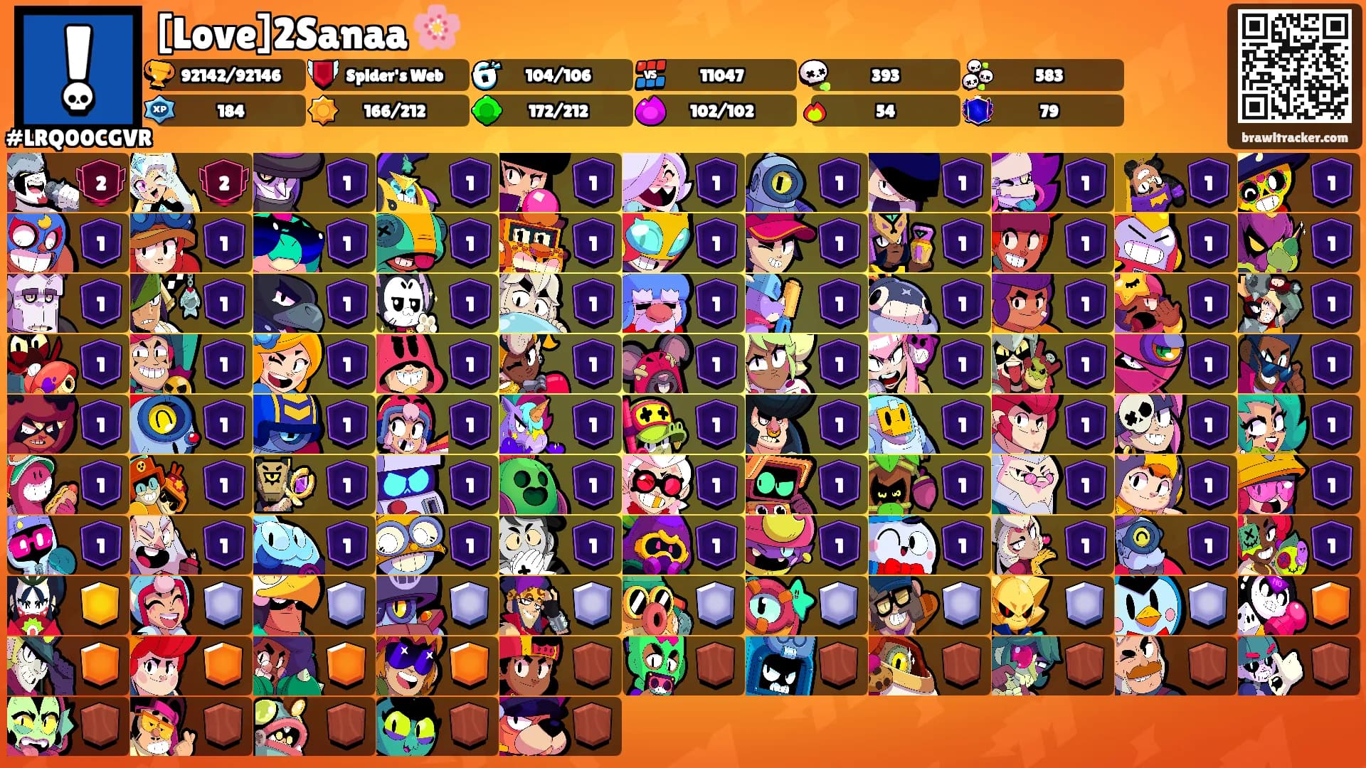 [Love]2Sanaa 🌸's Ranks