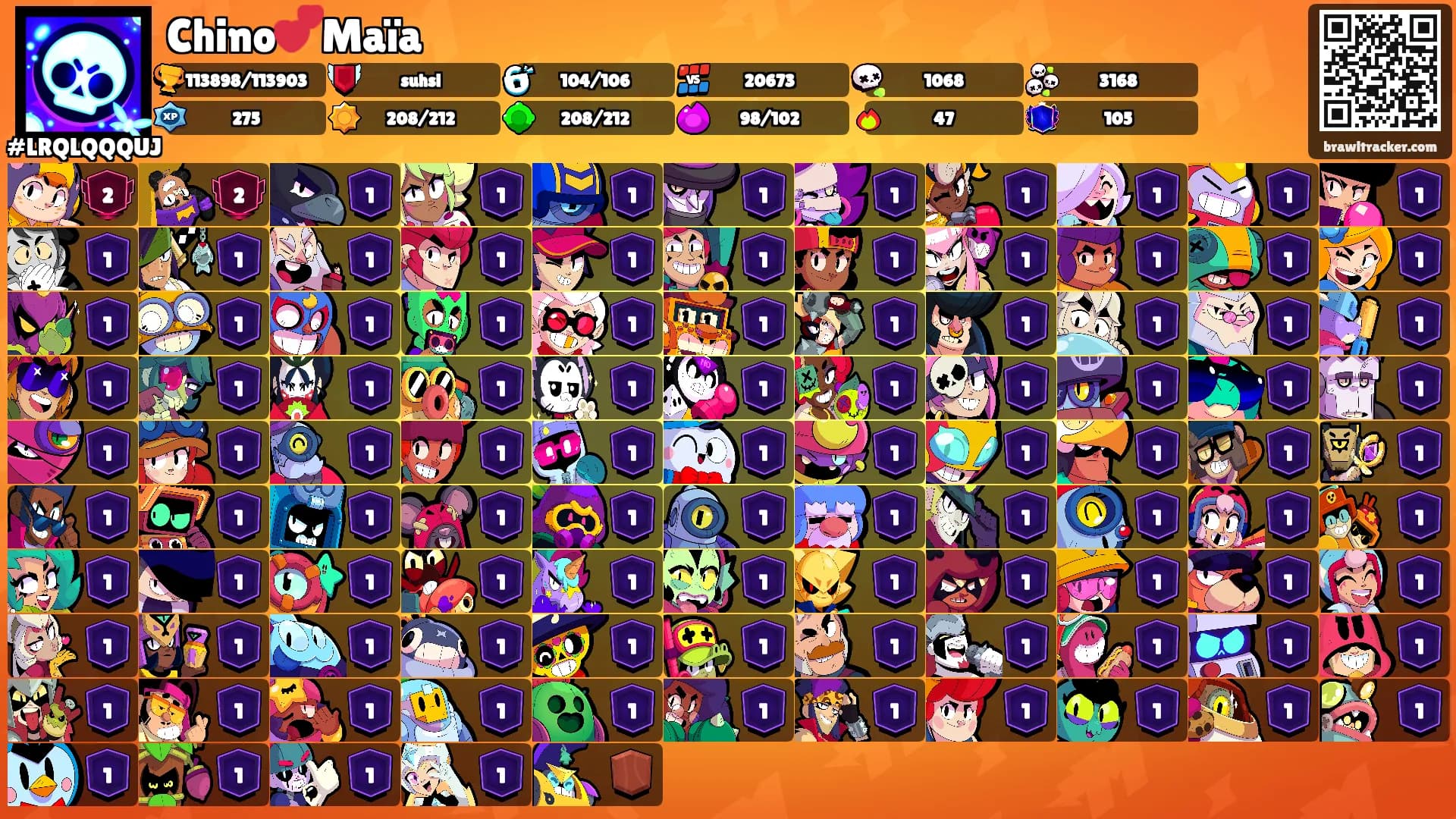 Chino💕Maïa's Ranks