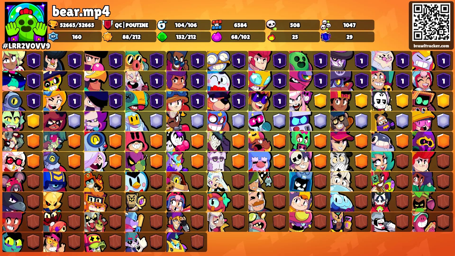 bear.mp4's Ranks