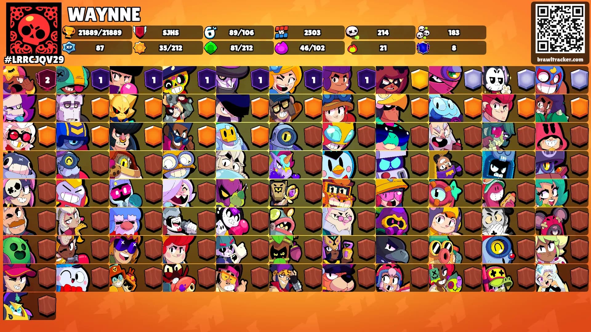 WAYNNE's Ranks