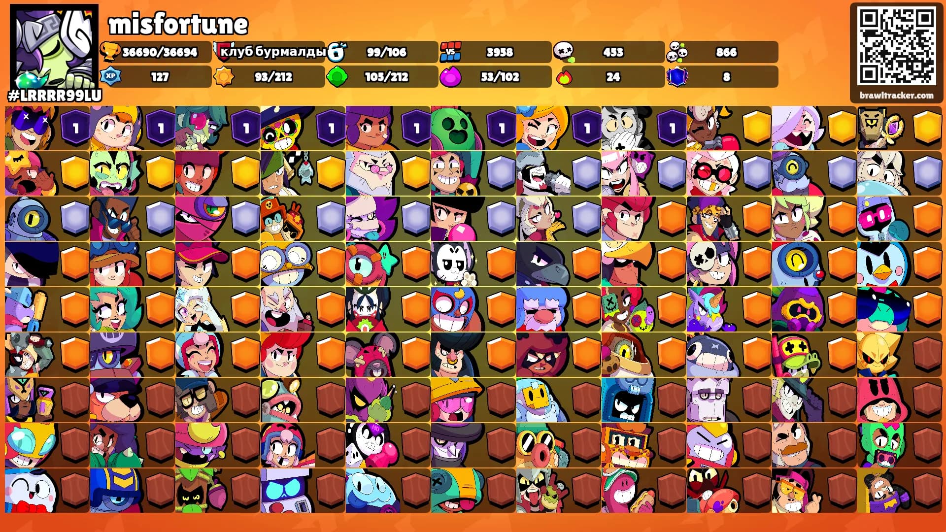 misfortune's Ranks