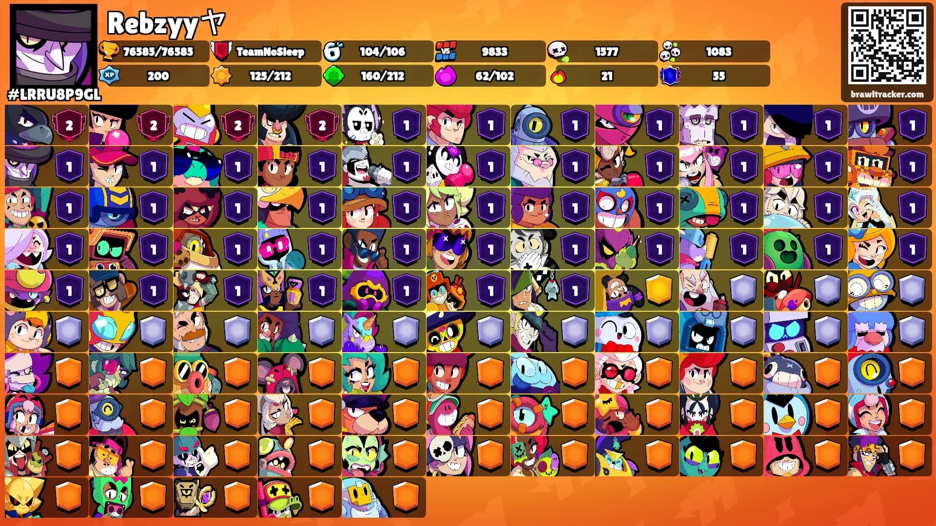 Rebzyyヤ's Ranks