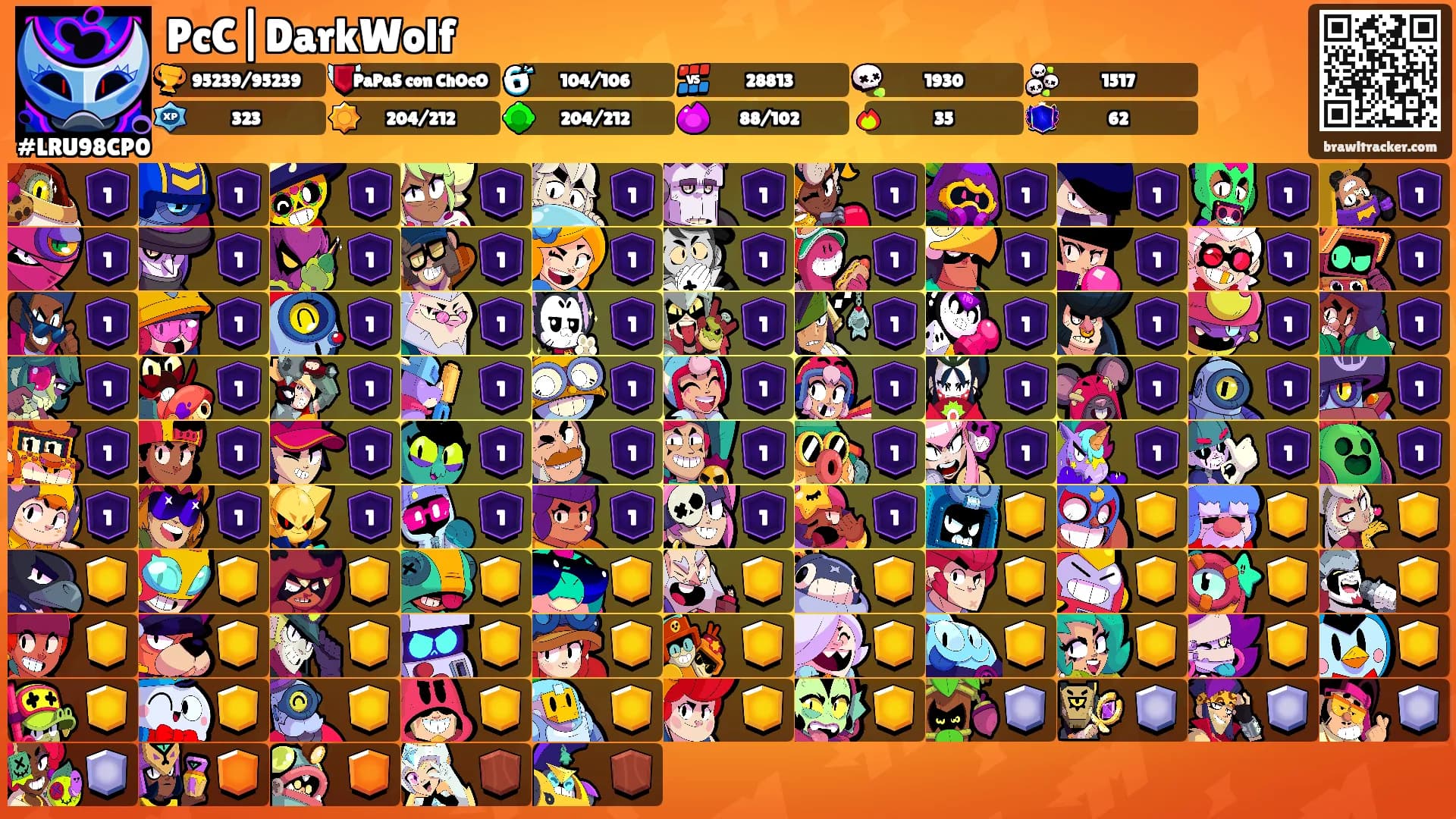 PcC|DarkWolf's Ranks