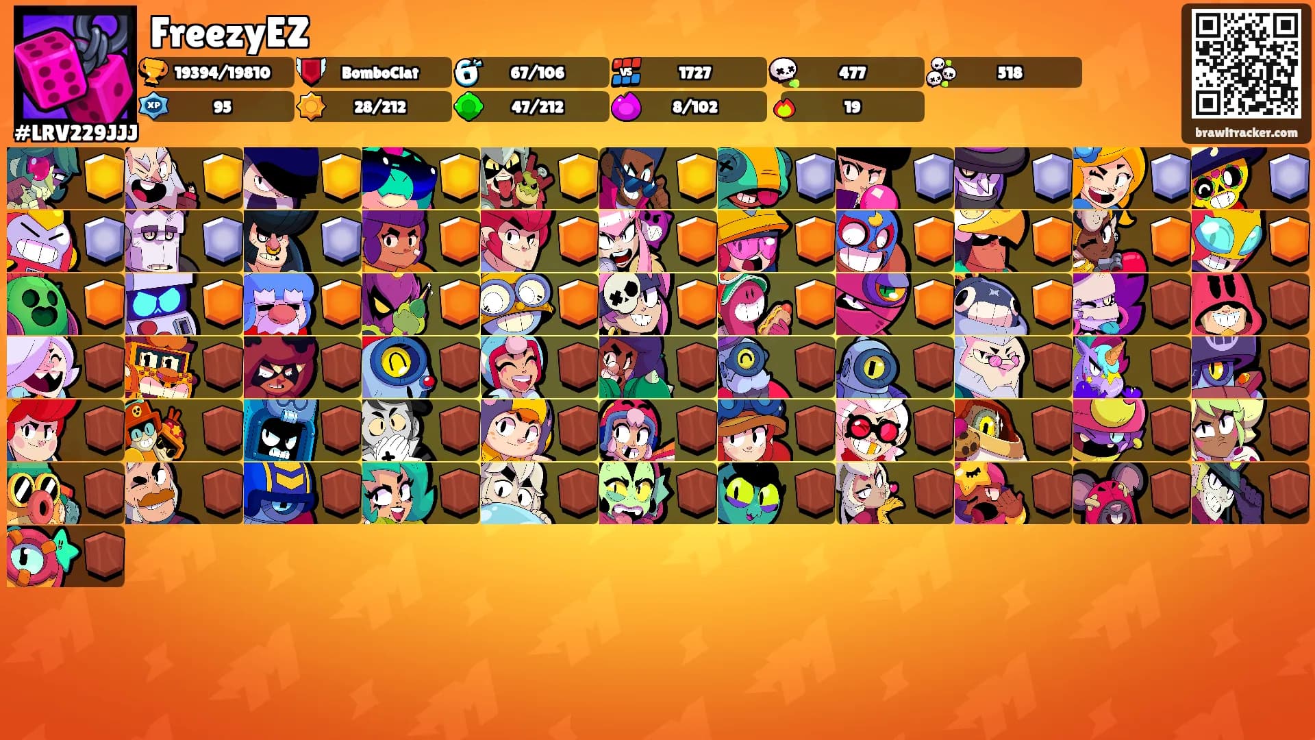 FreezyEZ's Ranks