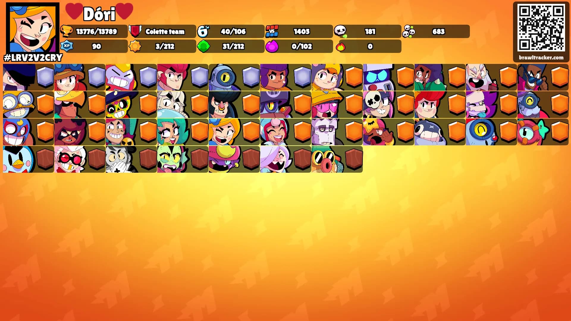 ♥️Dóri♥️'s Ranks