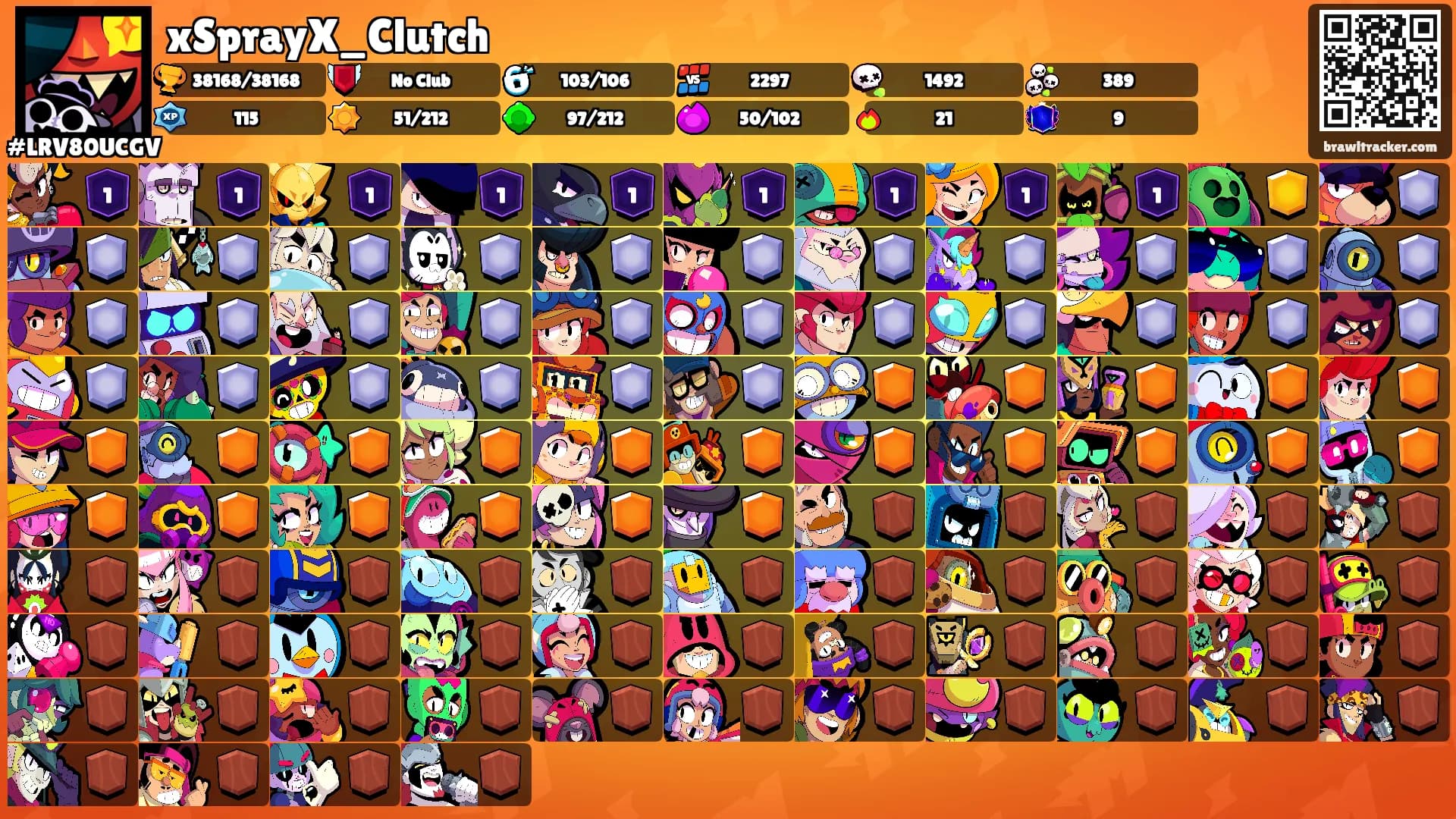 xSprayX_Clutch's Ranks