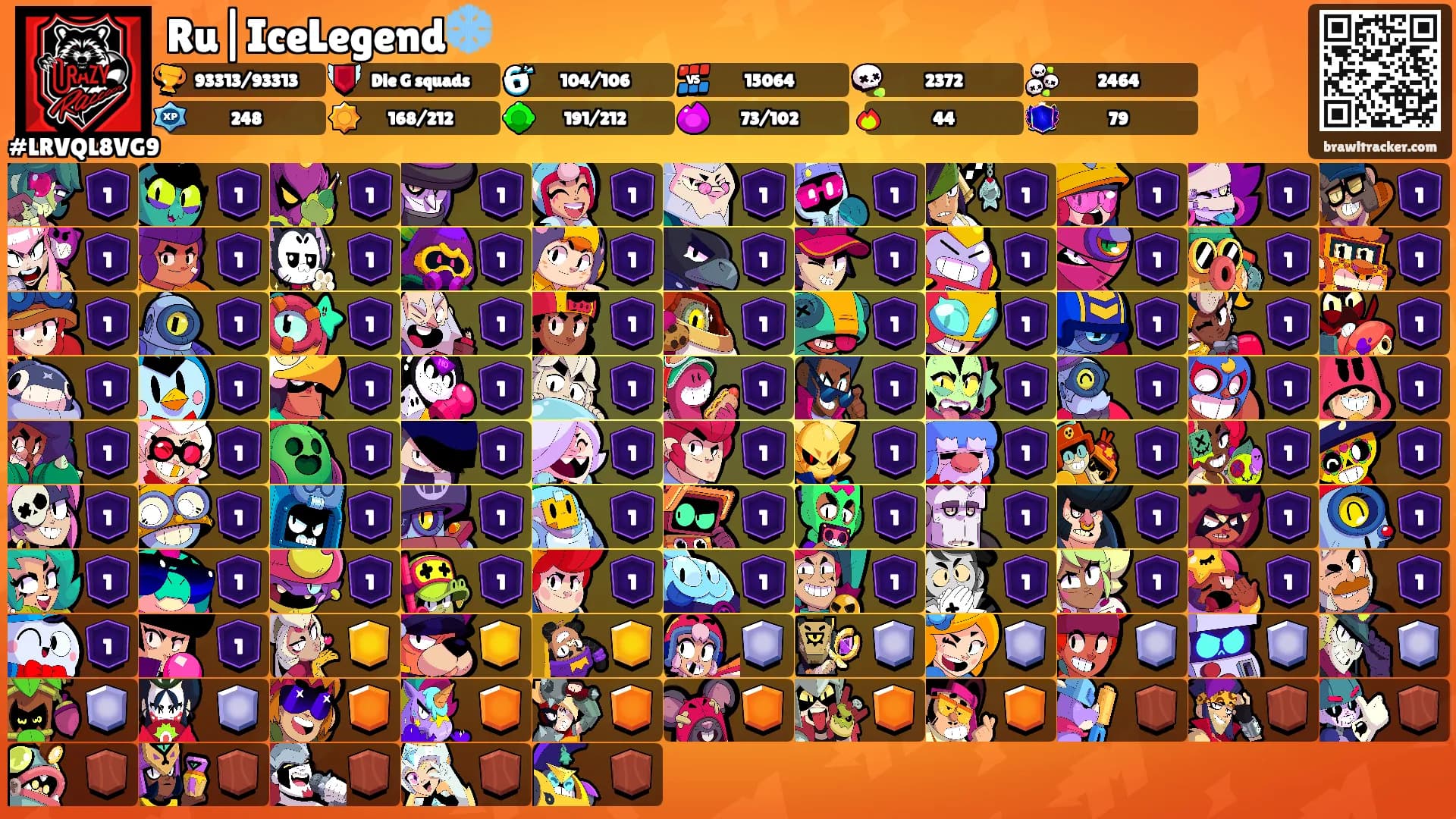 Ru|IceLegend❄️'s Ranks