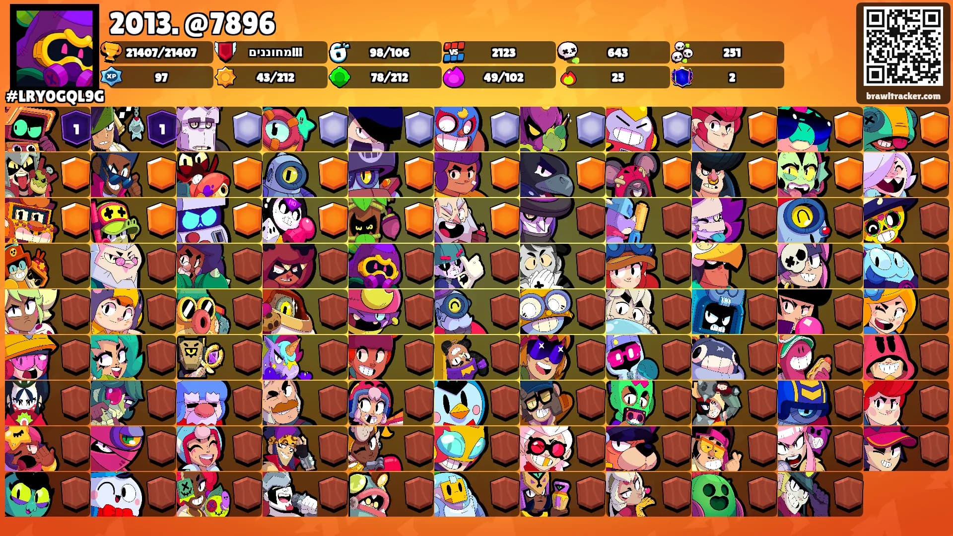 2013. @7896's Ranks