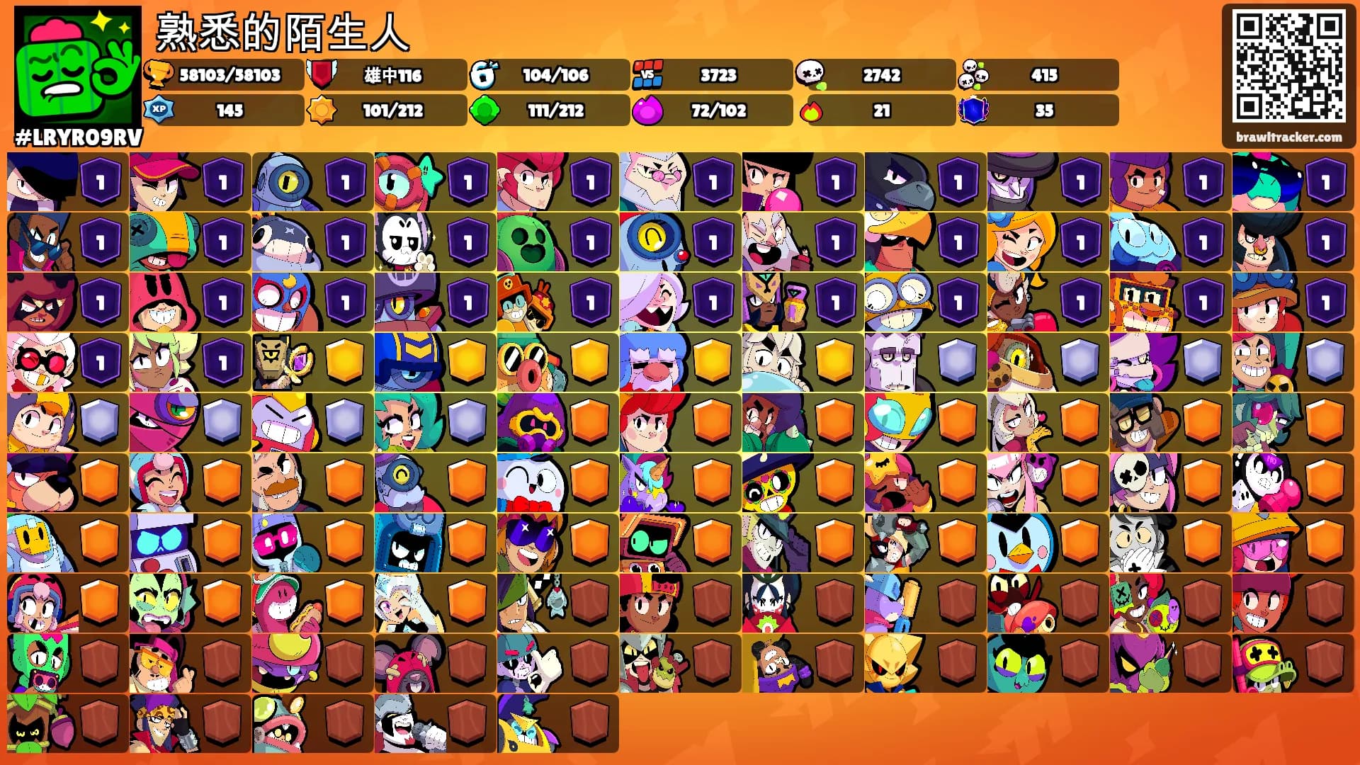 熟悉的陌生人's Ranks