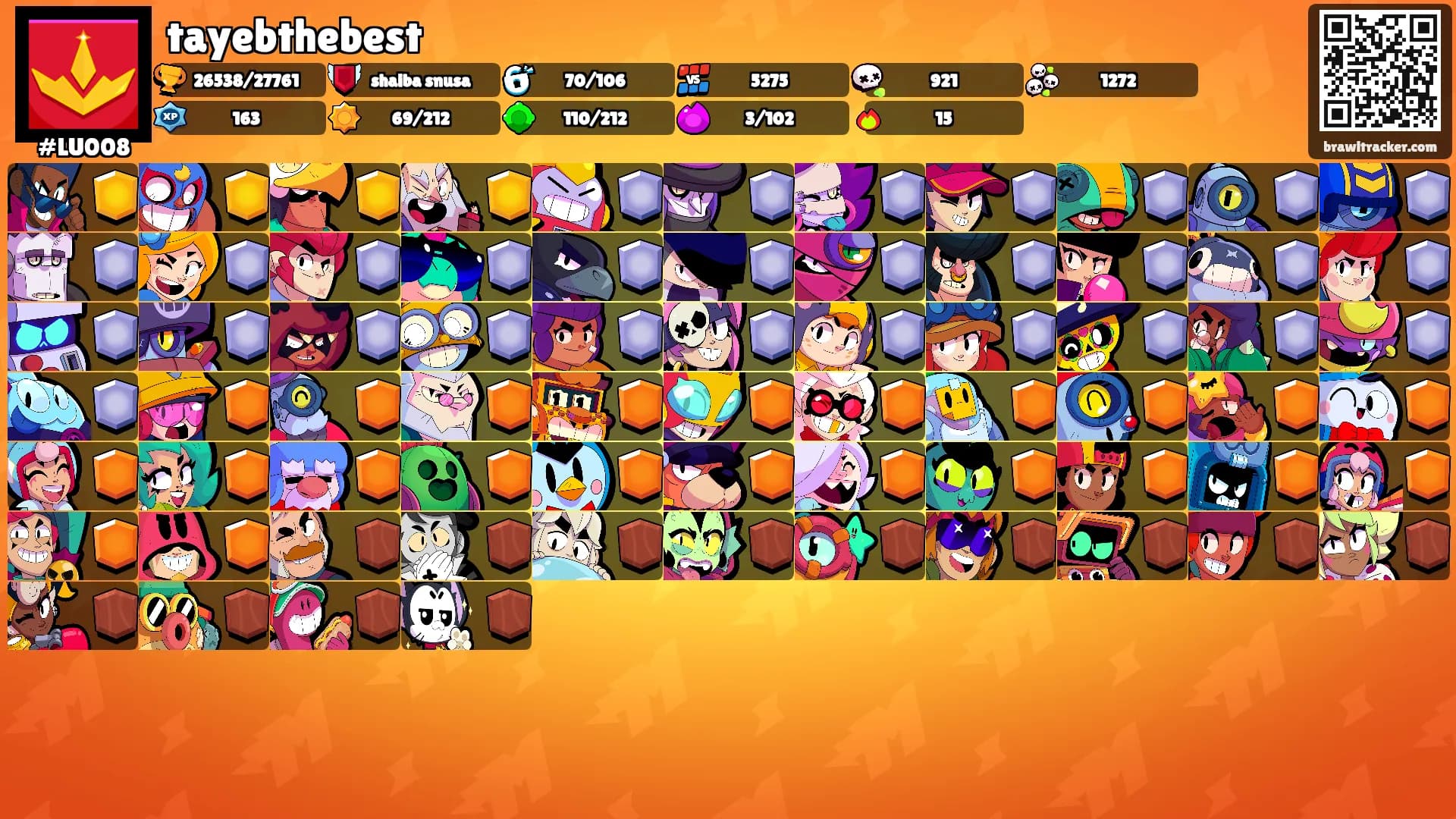 tayebthebest's Ranks