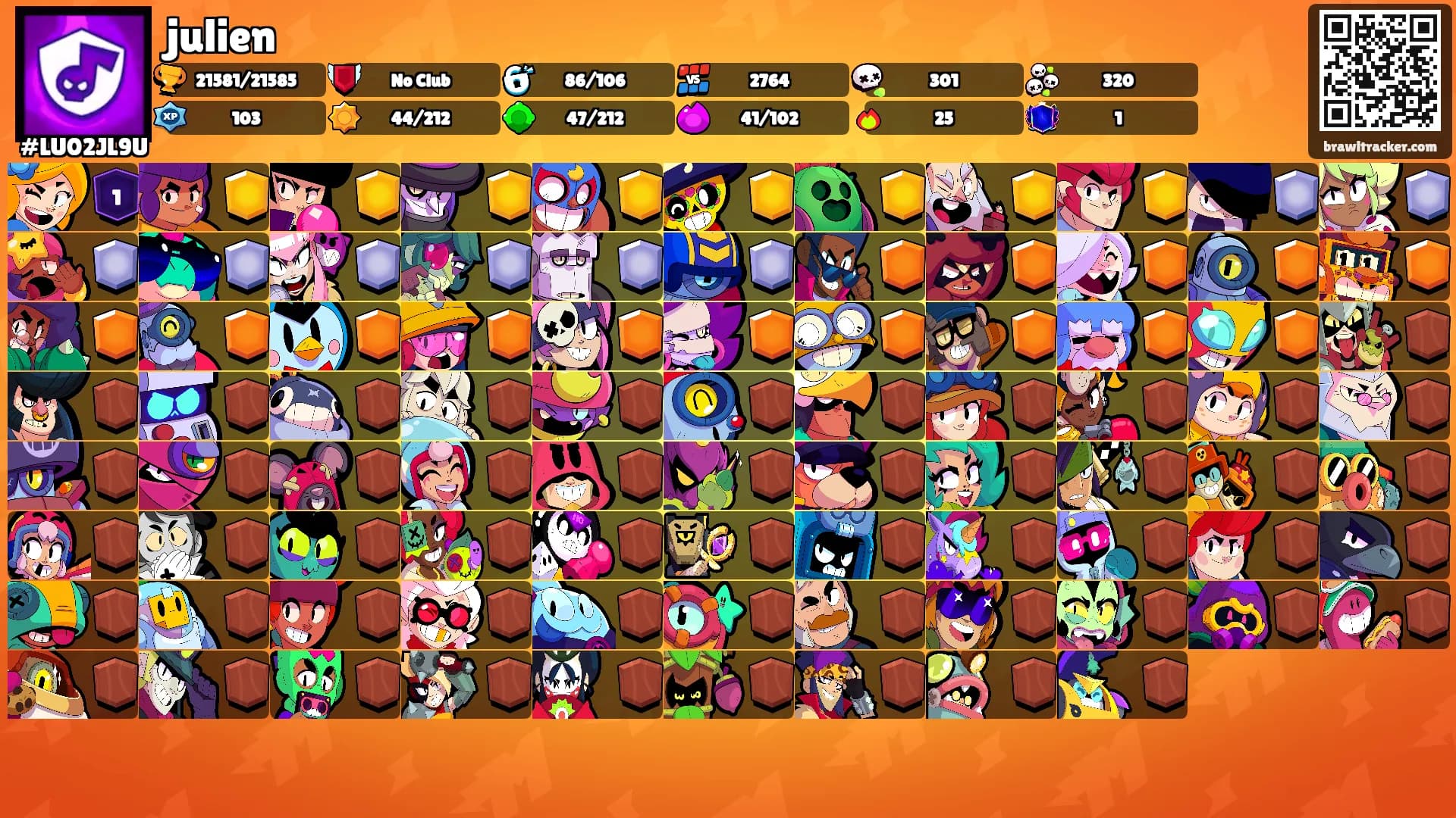 julien's Ranks