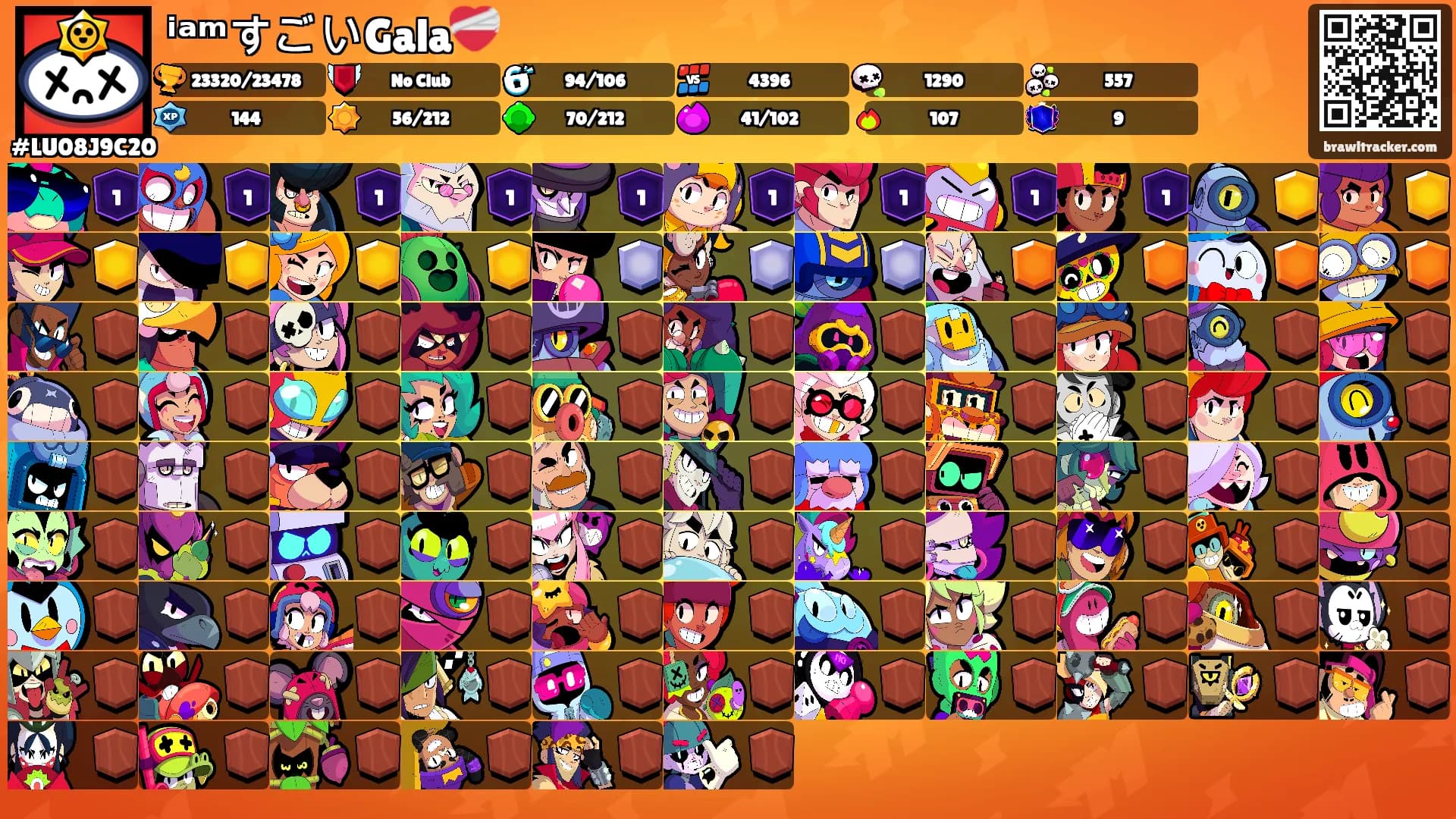 ⁱᵃᵐすごいGala❤️‍🩹's Ranks