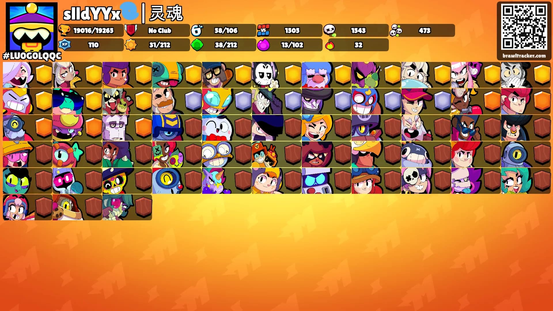 slldYYx🌀|灵魂's Ranks
