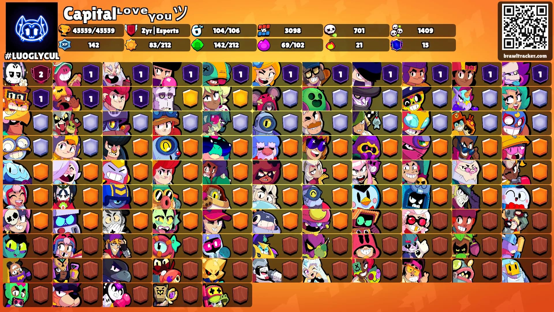 Capitalᶫᵒᵛᵉᵧₒᵤツ's Ranks
