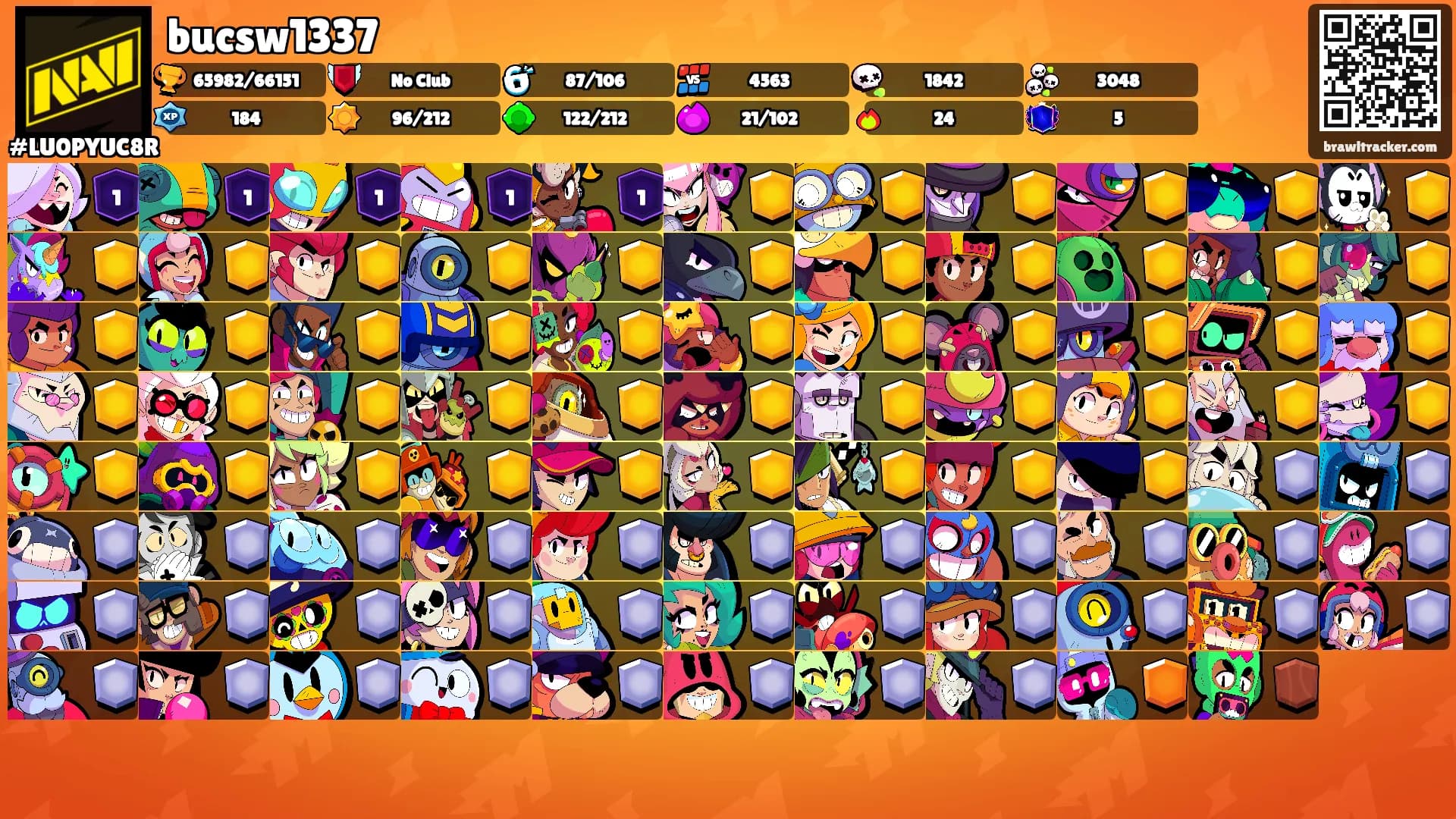 bucsw1337's Ranks