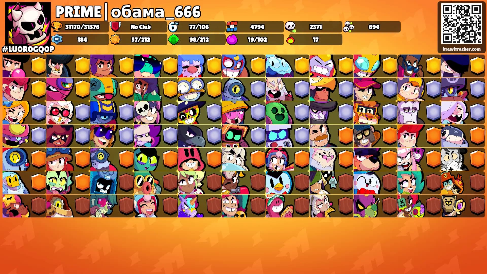 PRIME|обама_666's Ranks