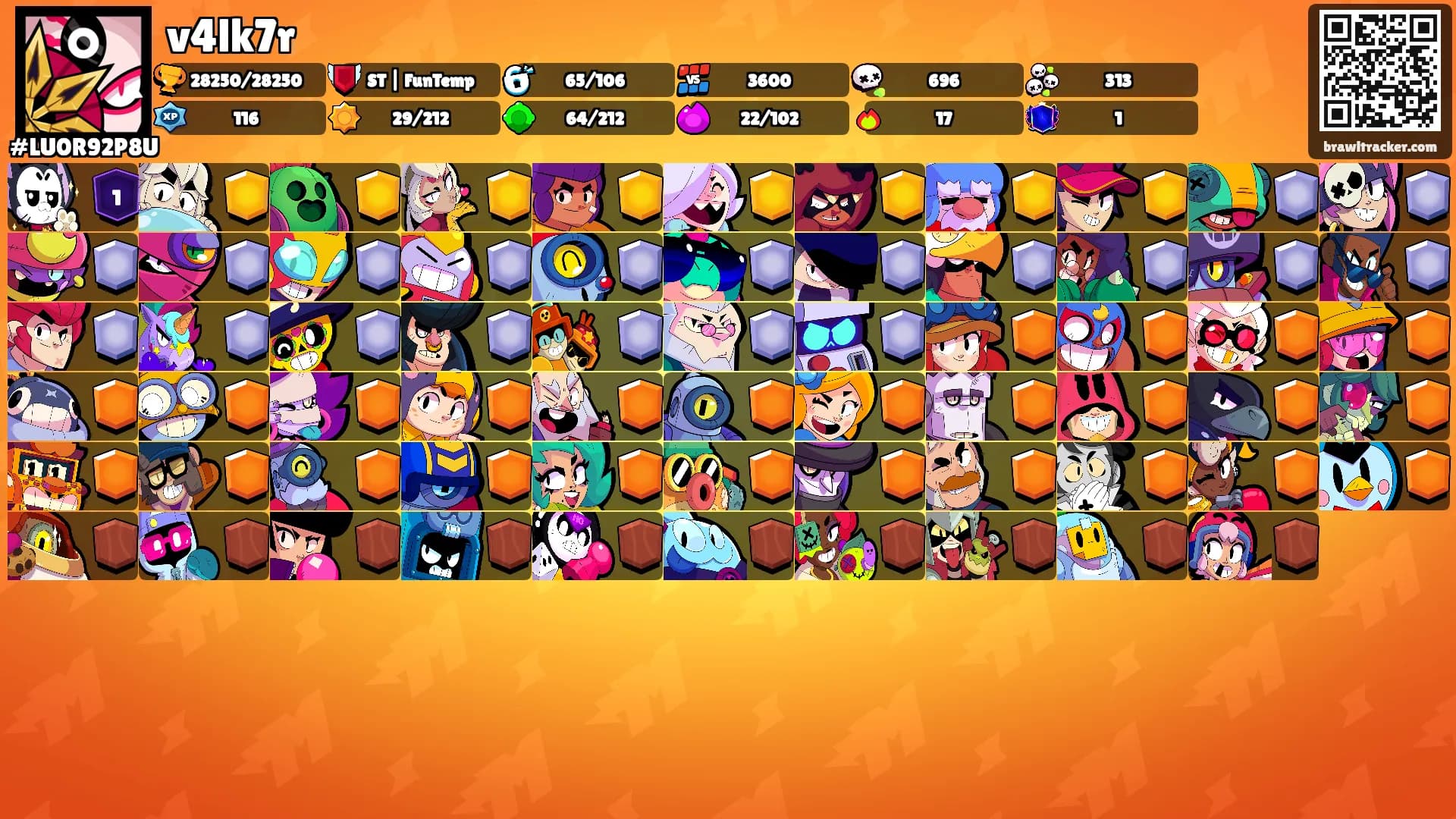 v4lk7r's Ranks