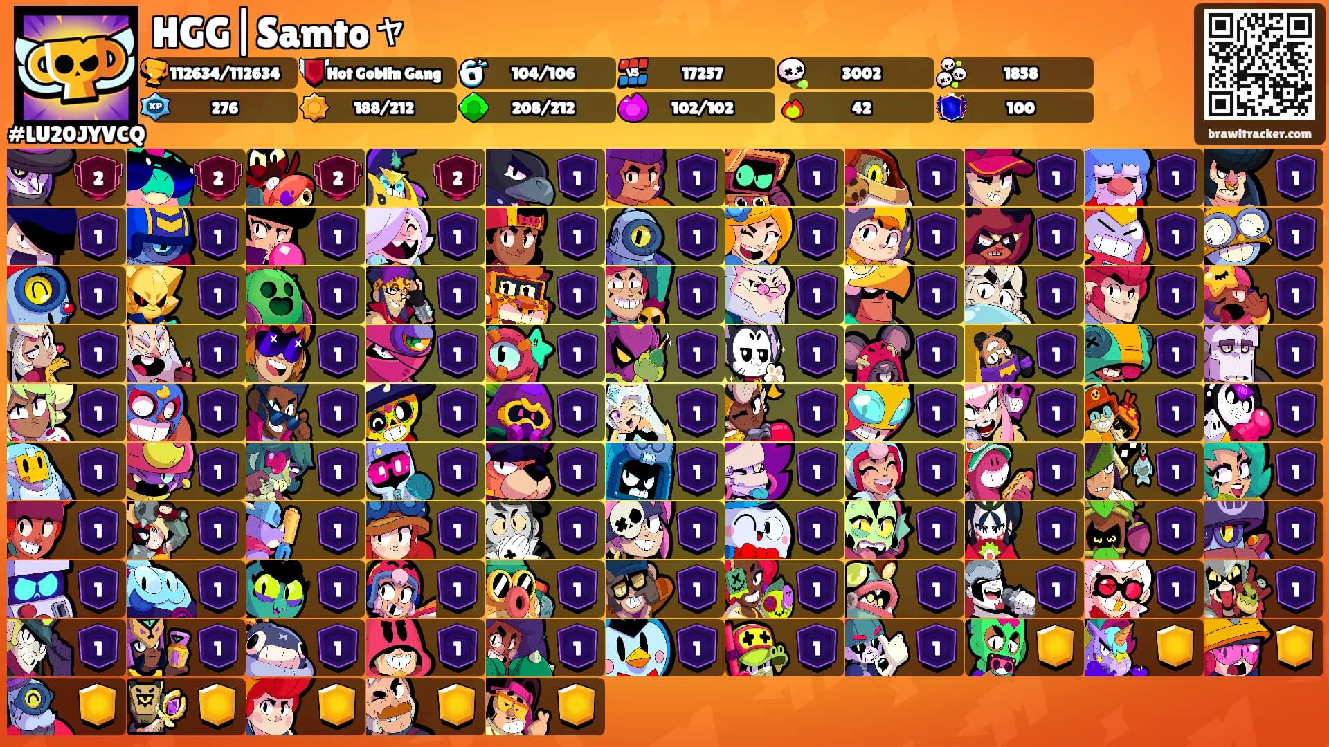 HGG|Samtoャ's Ranks