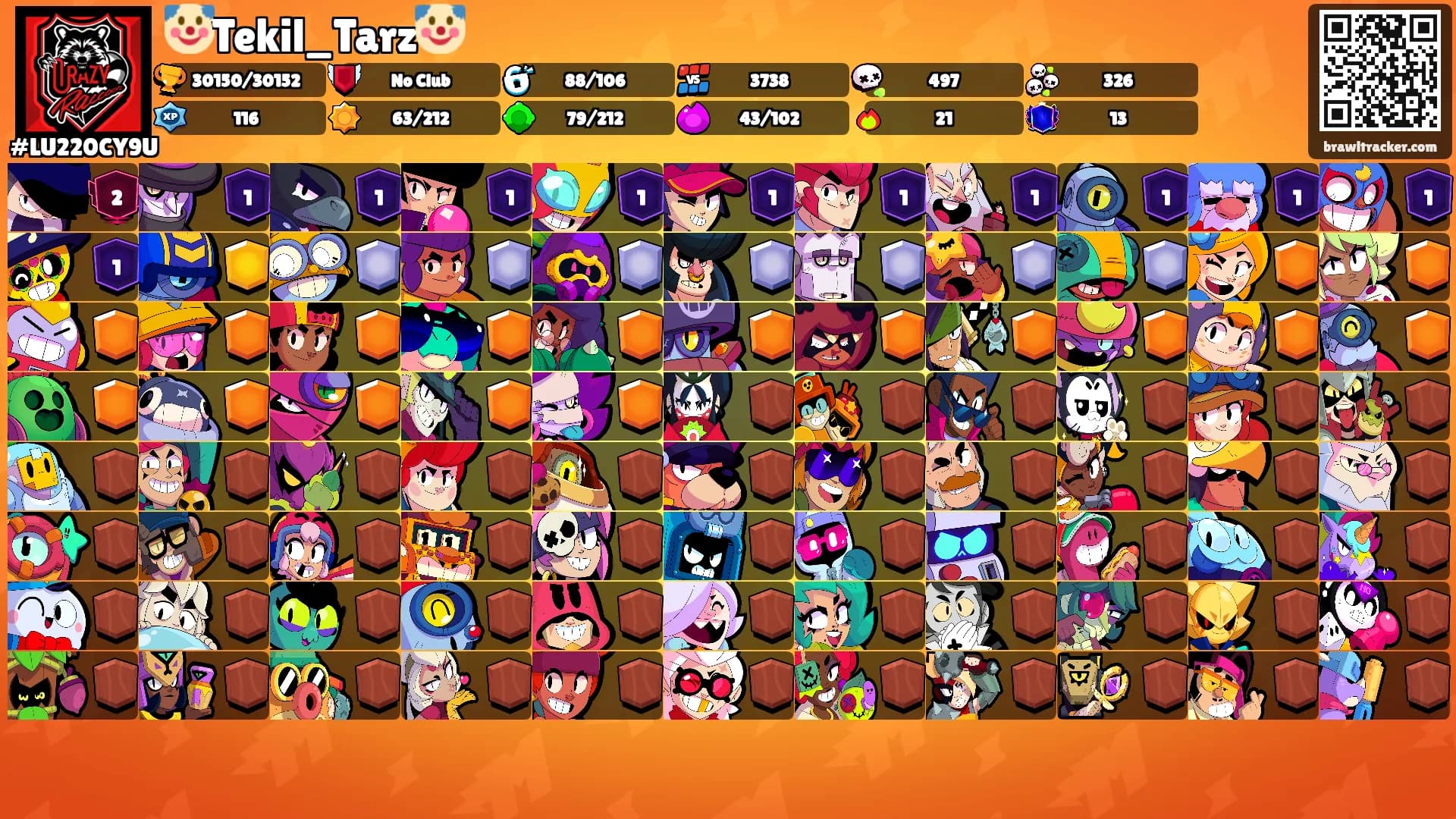 🤡Tekil_Tarz🤡's Ranks
