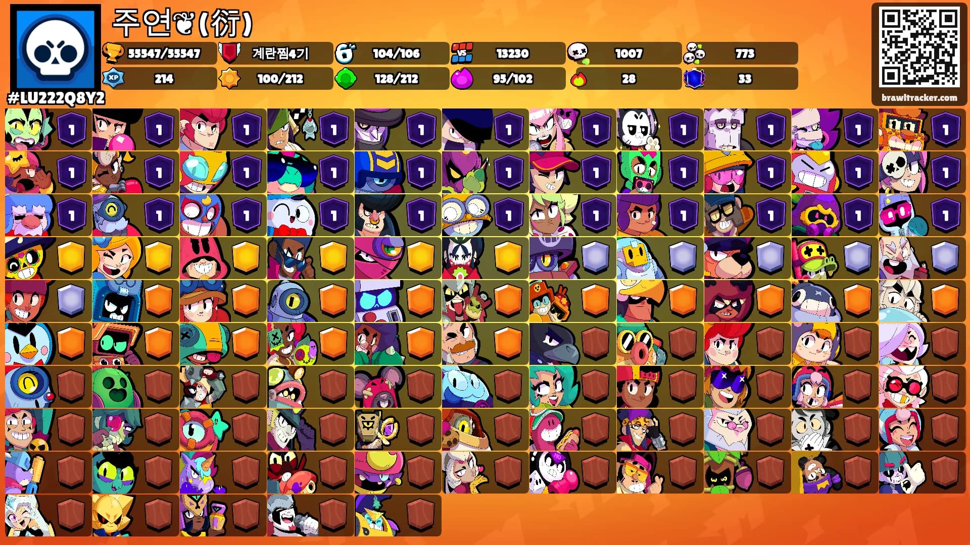 주연❦(衍)'s Ranks