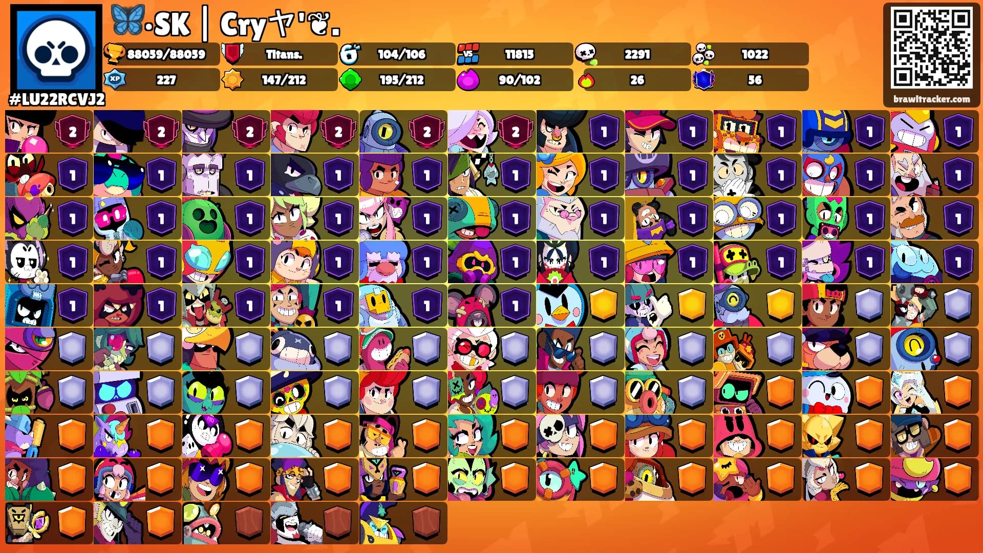 🦋•SK | Cryヤ'❦.'s Ranks