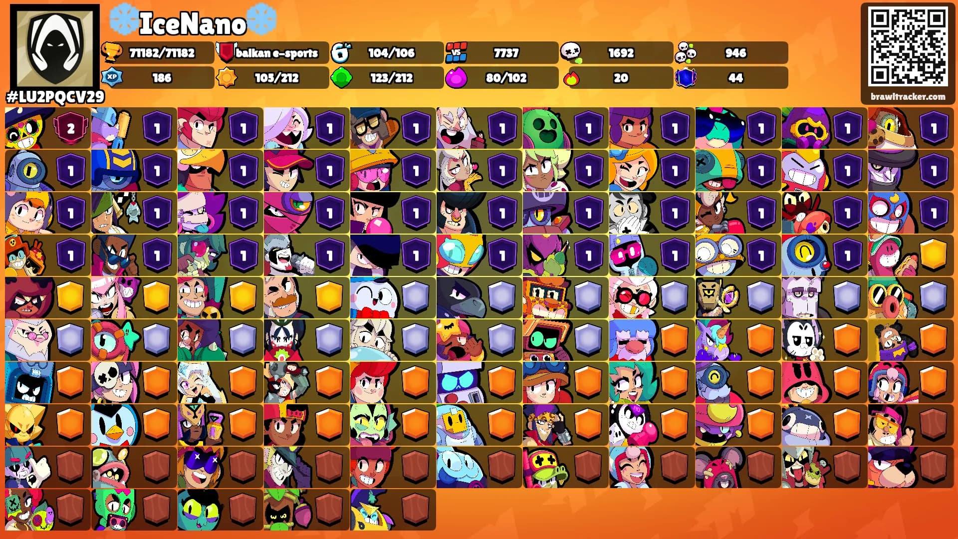 ❄️IceNano❄️'s Ranks