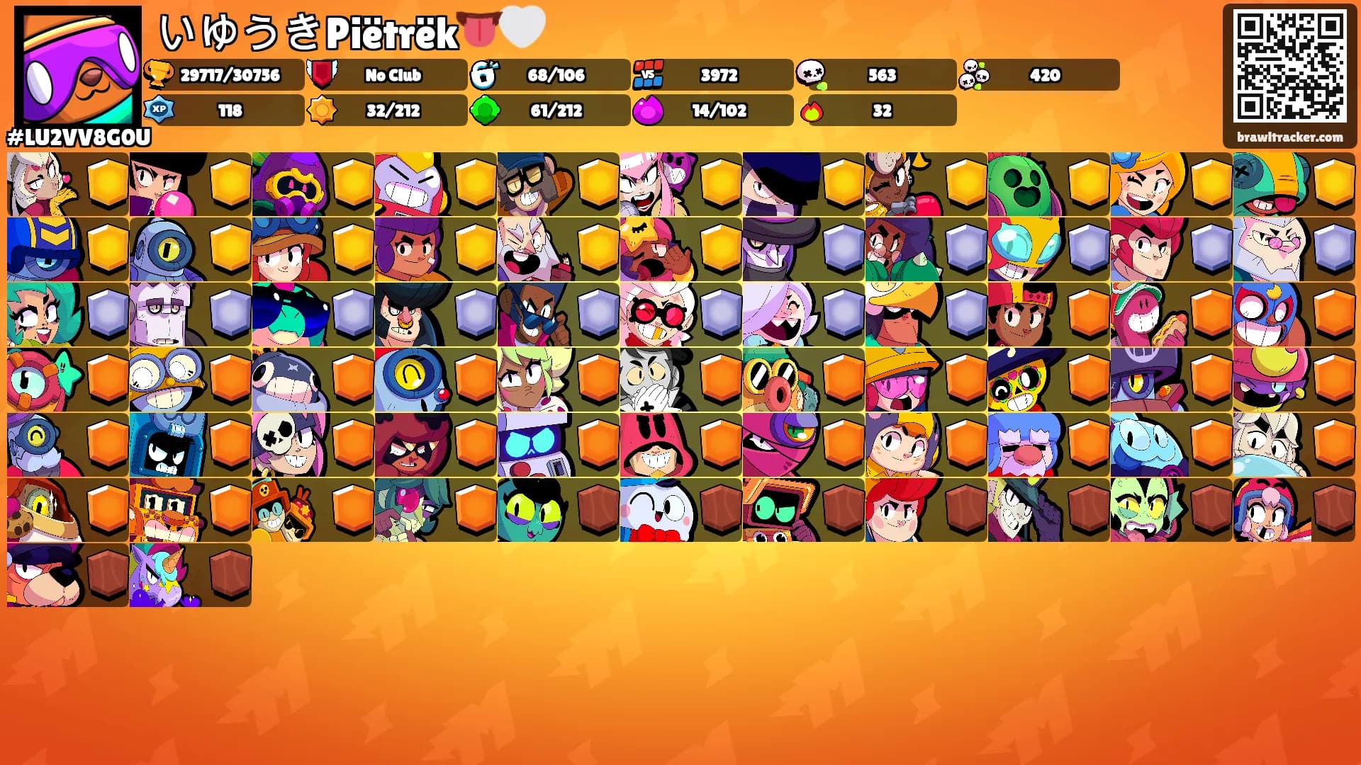 いゆうきPiëtrëk👅🤍's Ranks