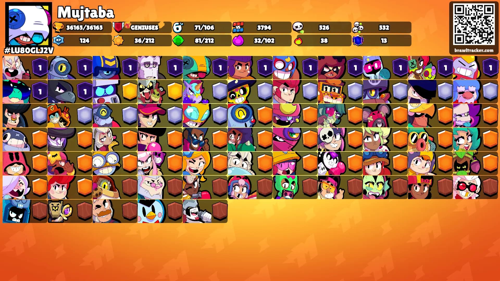 Mujtaba's Ranks