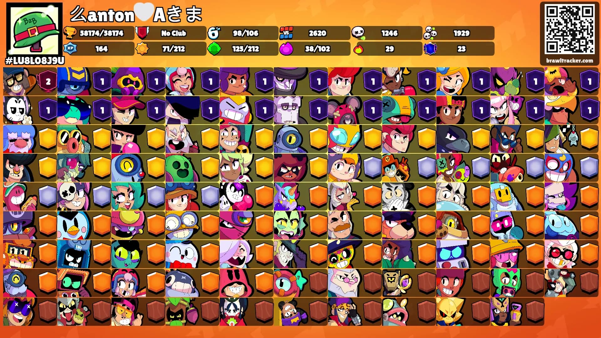 么anton🤍Aきま's Ranks