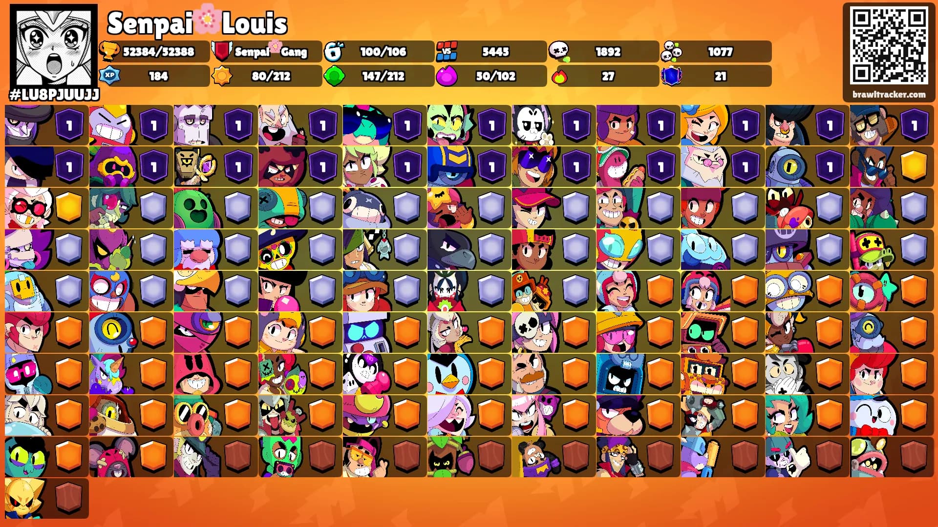 Senpai🌸Louis's Ranks