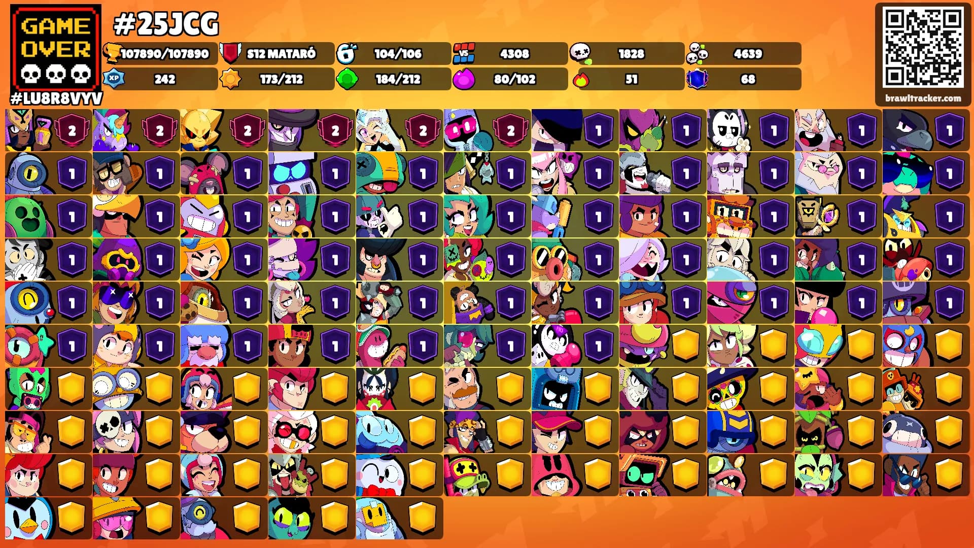 #25JCG's Ranks