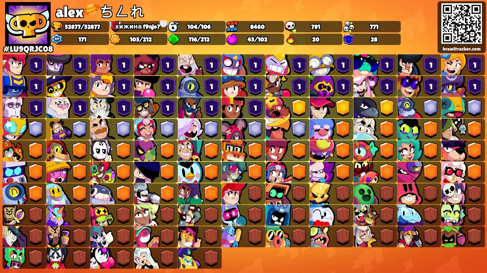 alex🪐ちㄥれ's Ranks