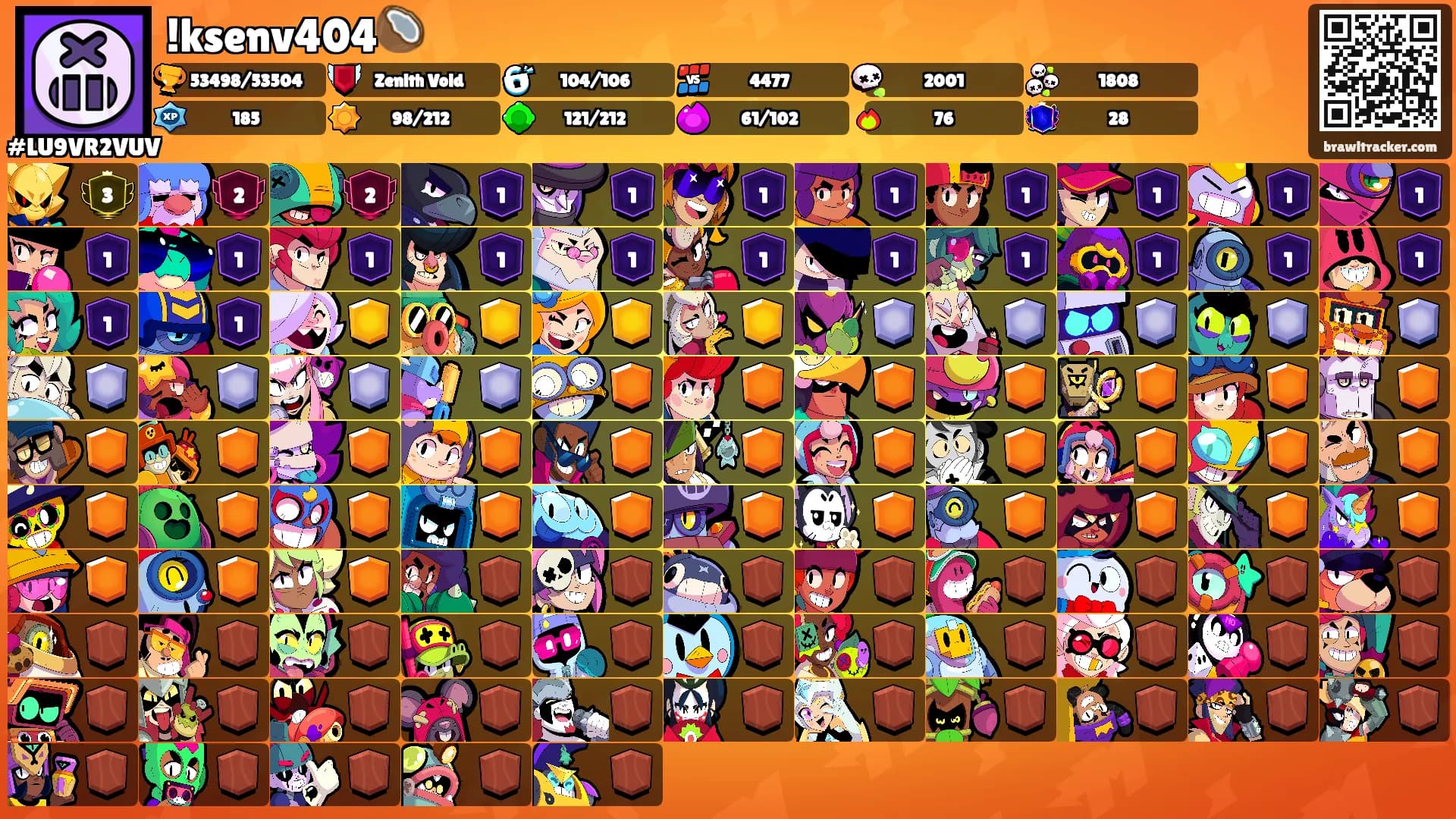 !ksenv404🥥's Ranks