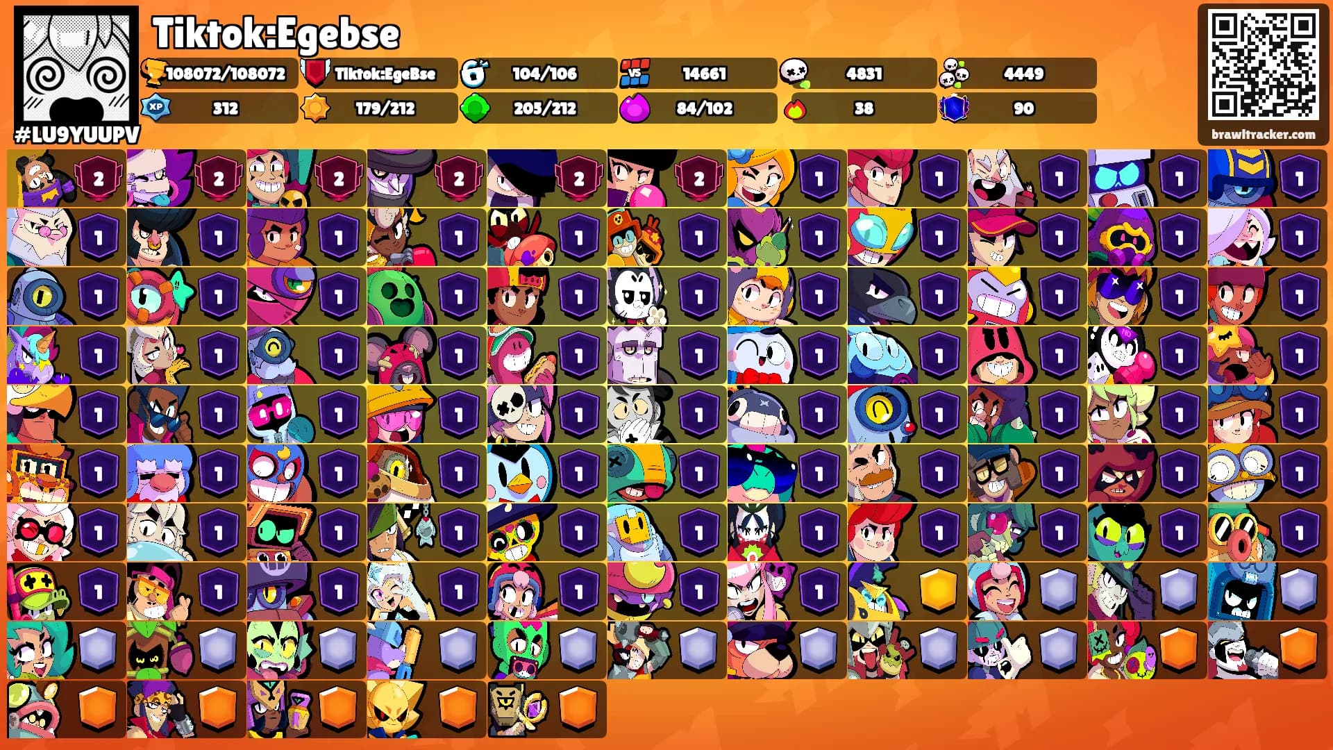 Tiktok:Egebse's Ranks