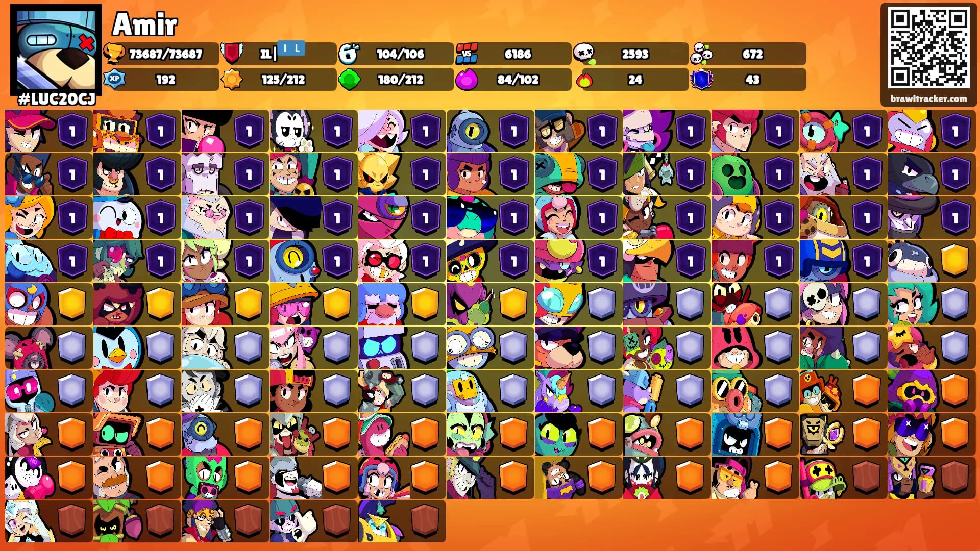 Amir's Ranks
