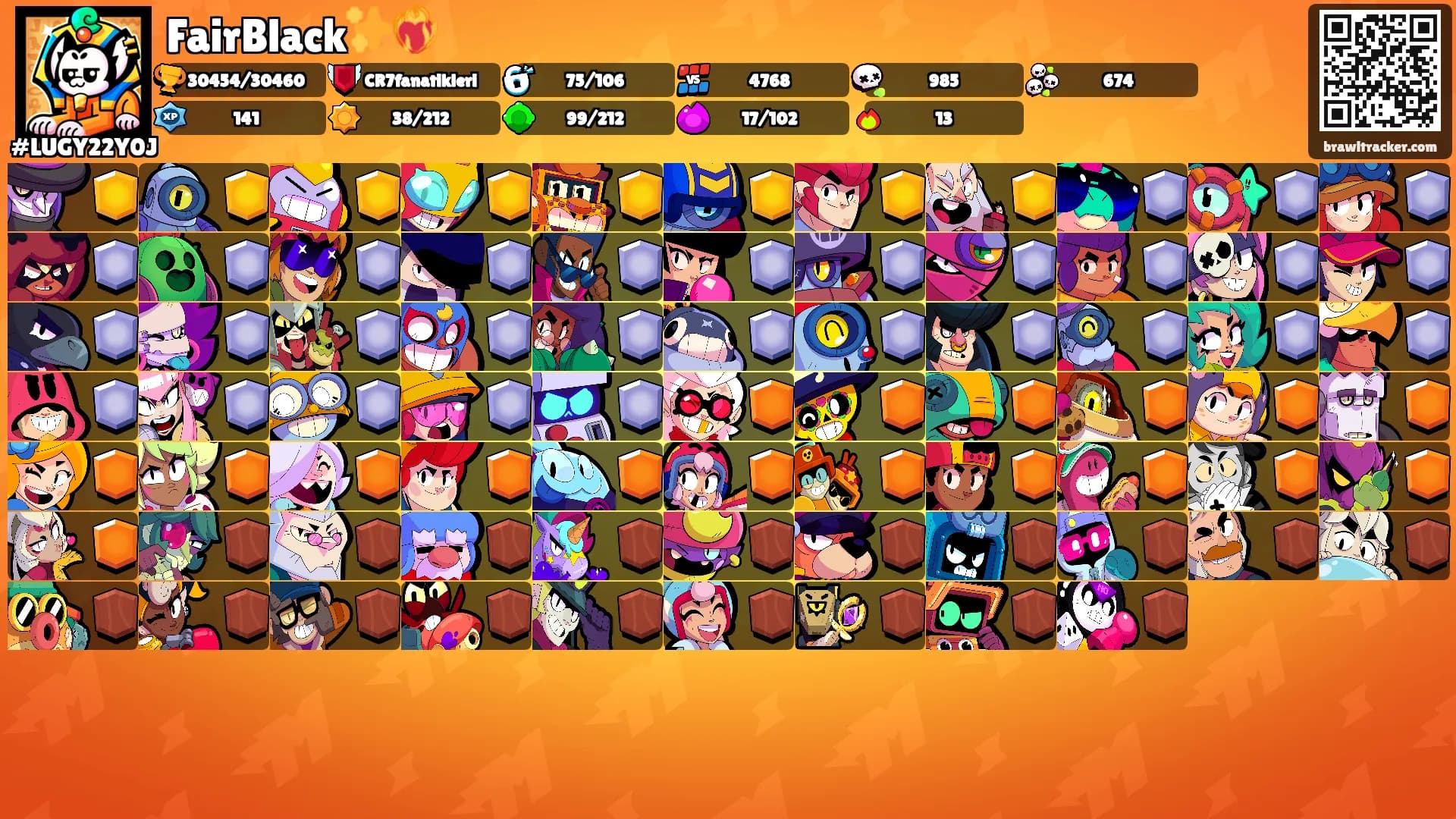 FairBlack✨❤️‍🔥's Ranks