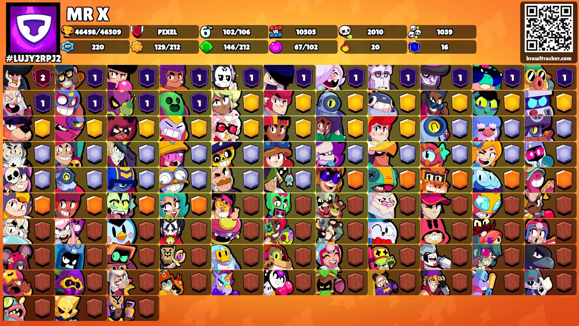 MR X's Ranks