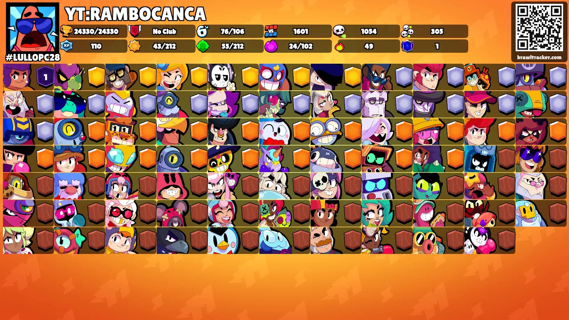 YT:RAMBOCANCA's Ranks