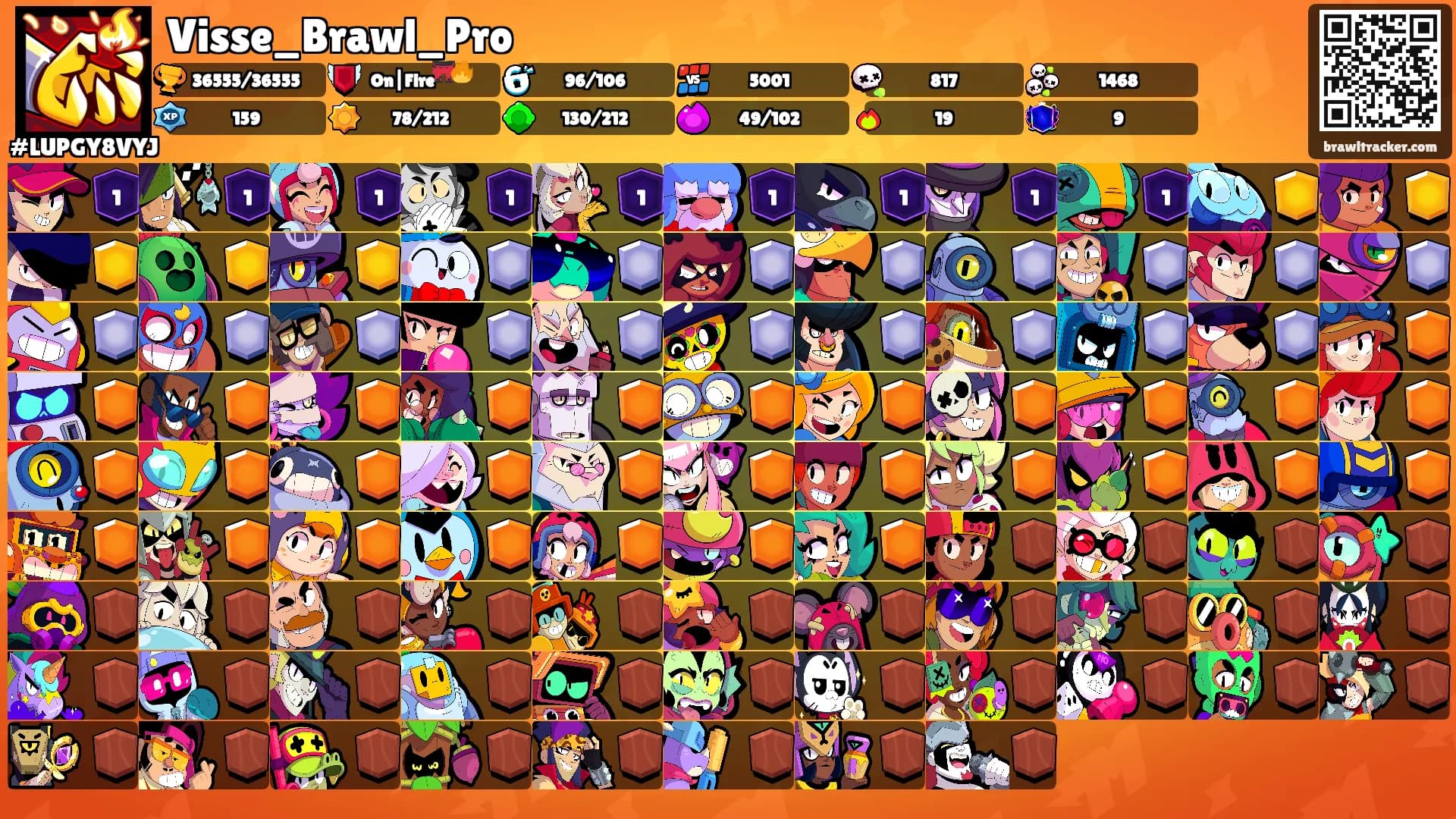 Visse_Brawl_Pro's Ranks