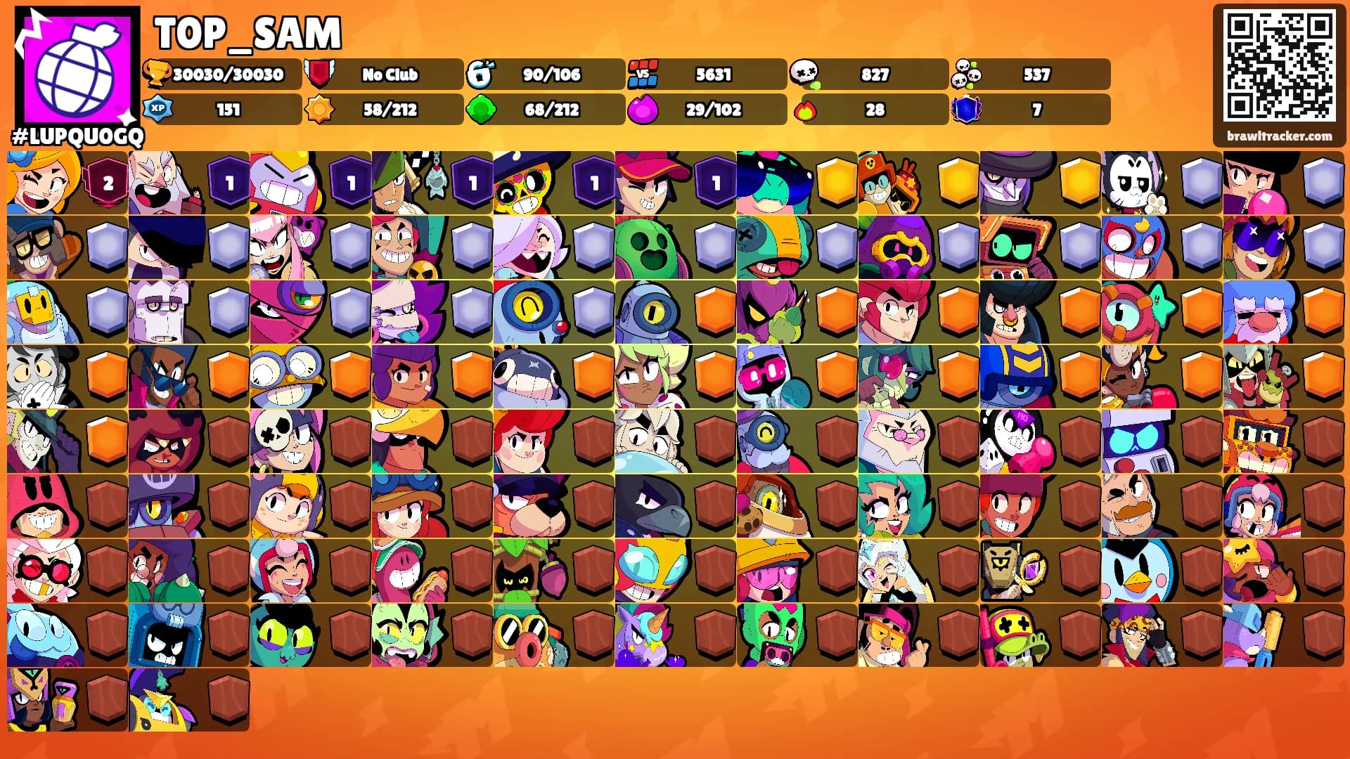 T0P_SAM's Ranks