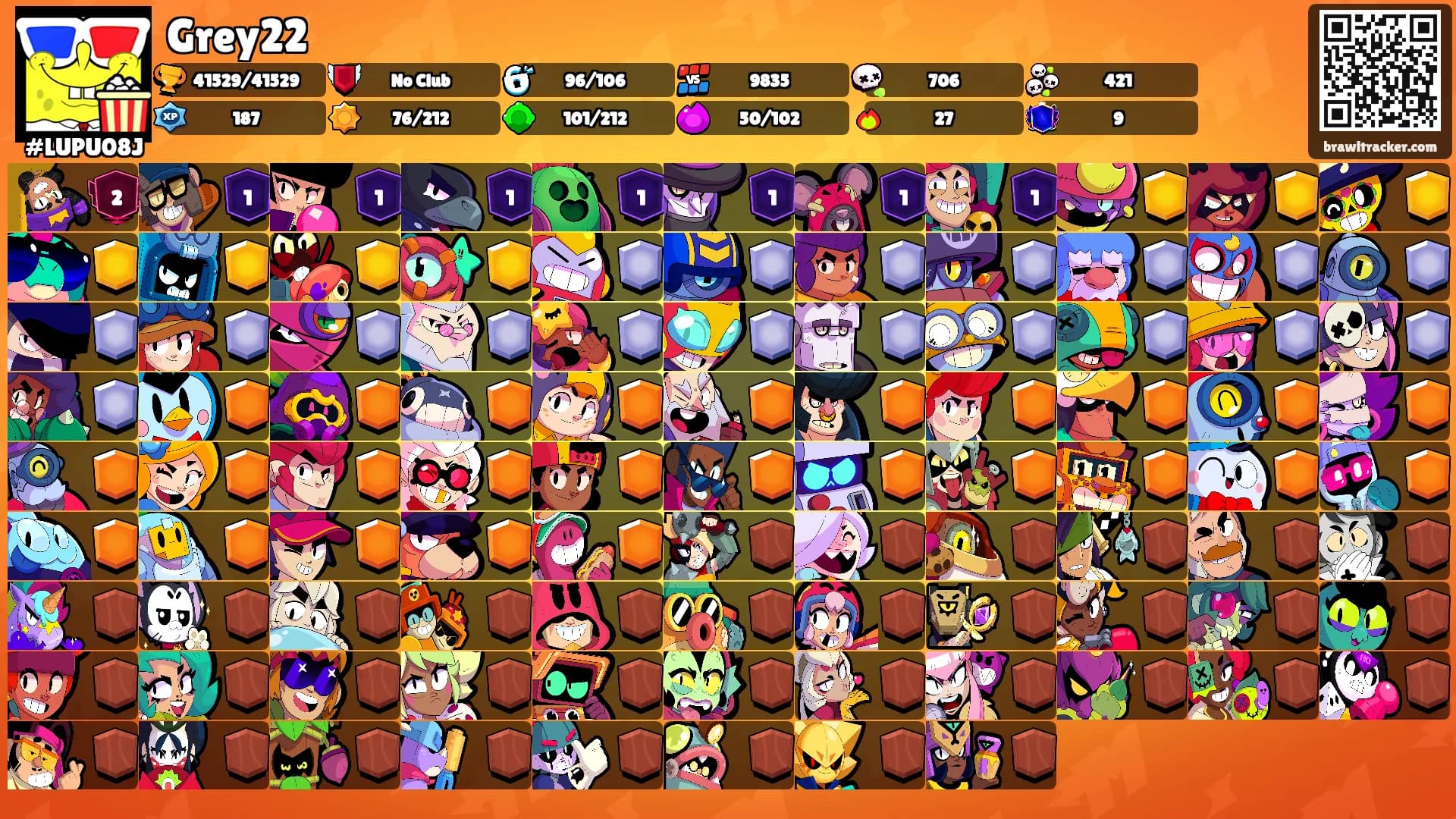 Grey22's Ranks